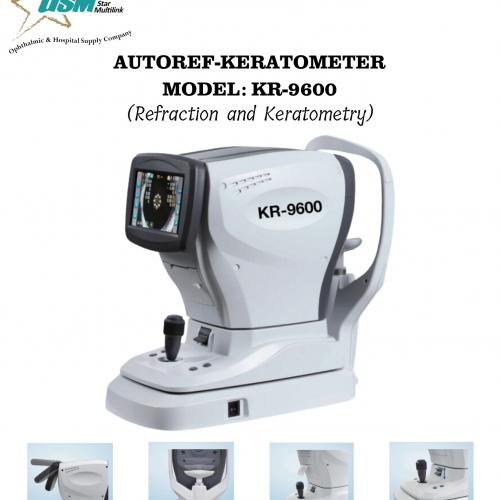 Auto Ref Keratometer <br> *KR-9600*
