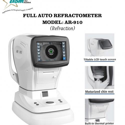 Auto Refractometer <br> Full Automatic <br> *AR-910*