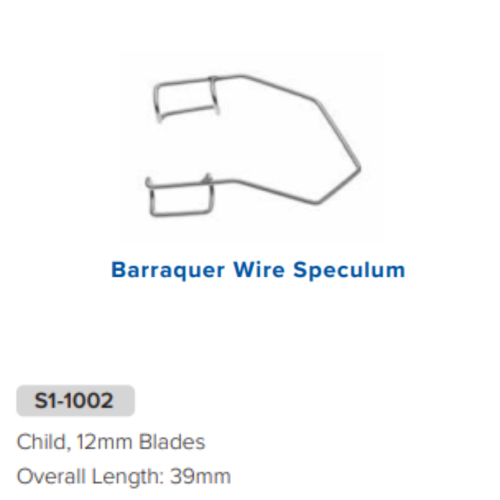 Barraquer Wire Speculum, Child