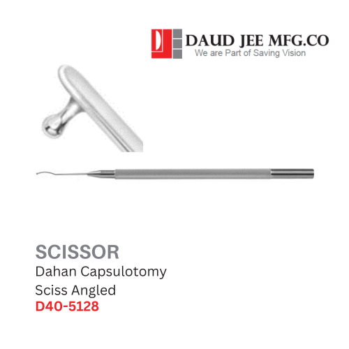 DAHAN CAPSULOTOMY SCISS ANGLED