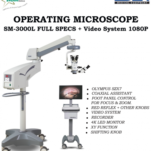 EYE OPERATING MICROSCOPE SM-3000L OLYMPUS OPTIC SZX7 VIDEO SYSTEM 1080P