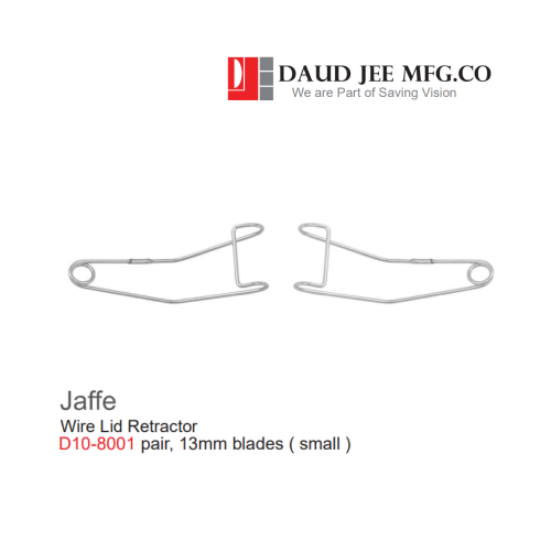 Jaffe Wire Lid Retractor Pair, SM