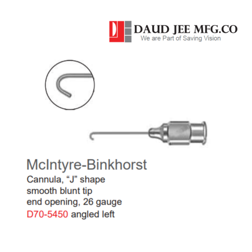 McIntyre-Binkhorst Cannula