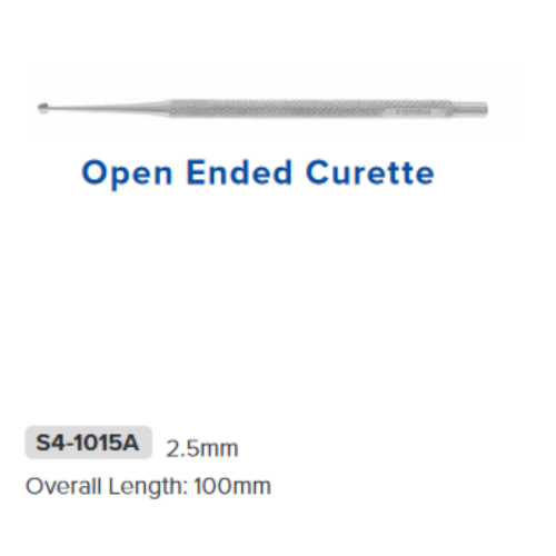 Open Ended Curatte 2.50mm