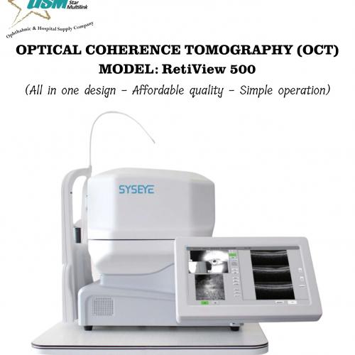 OPTICAL COHERENCE TOMOGRAPHY (OCT) RetiView 500