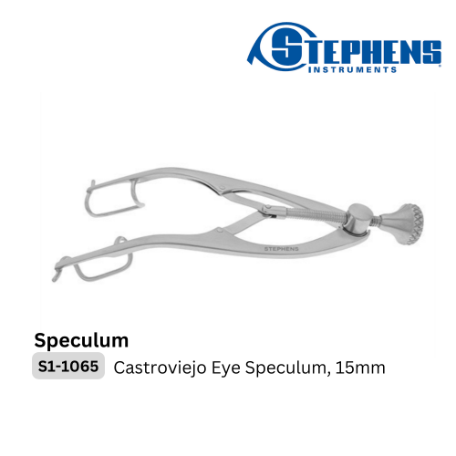  Stephen Castroviejo Eye Speculum, 15mm