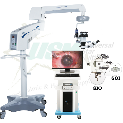 Surgical Standing Microscope SM-3000L <br> Olympus Optic SZX7 <br> Full Specs (PLUS SIO & SOI + CCTV)