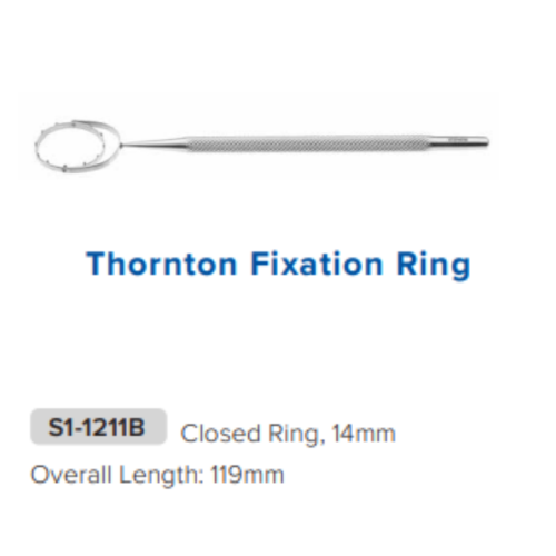 Thornton Fixation Ring, Swinging Hand. Clsd Ring